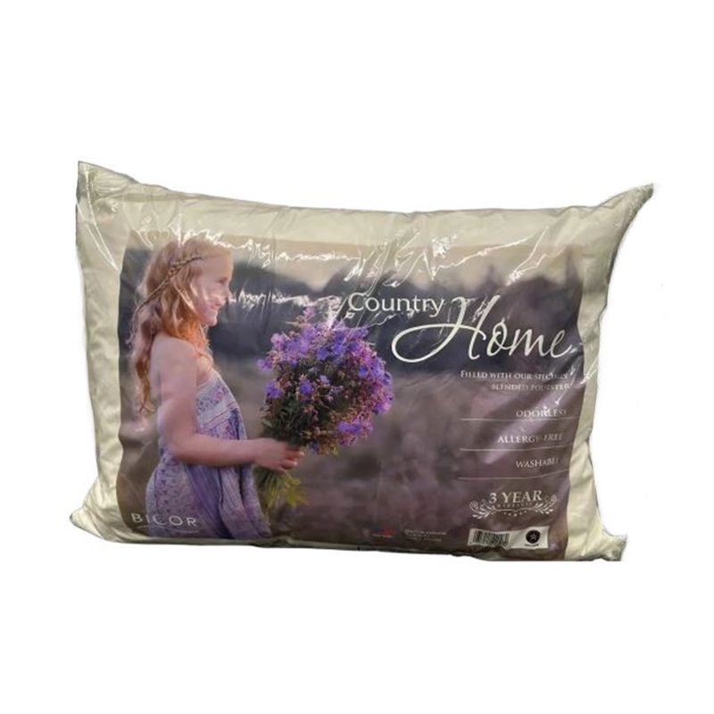 Country Home Microfiber Pillow 1PWW Standard
