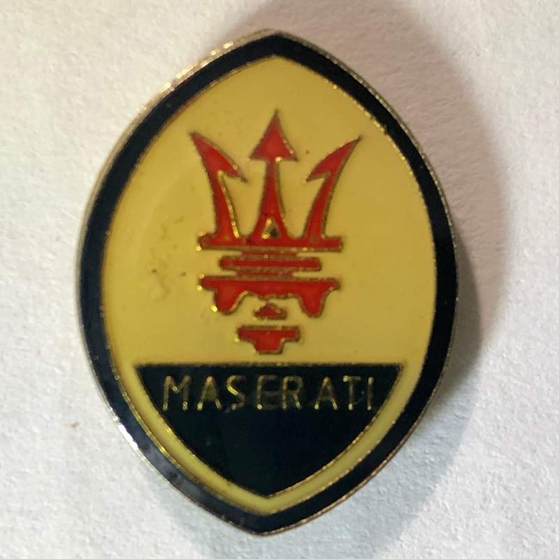 Maserati Vintage Lapel Pin