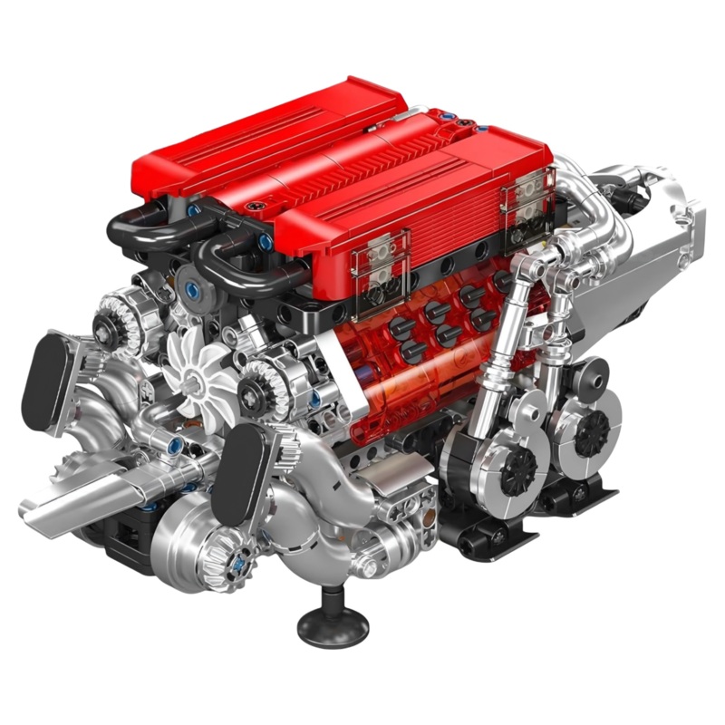 Motorised Red Edition W16 Engine | 958pcs
