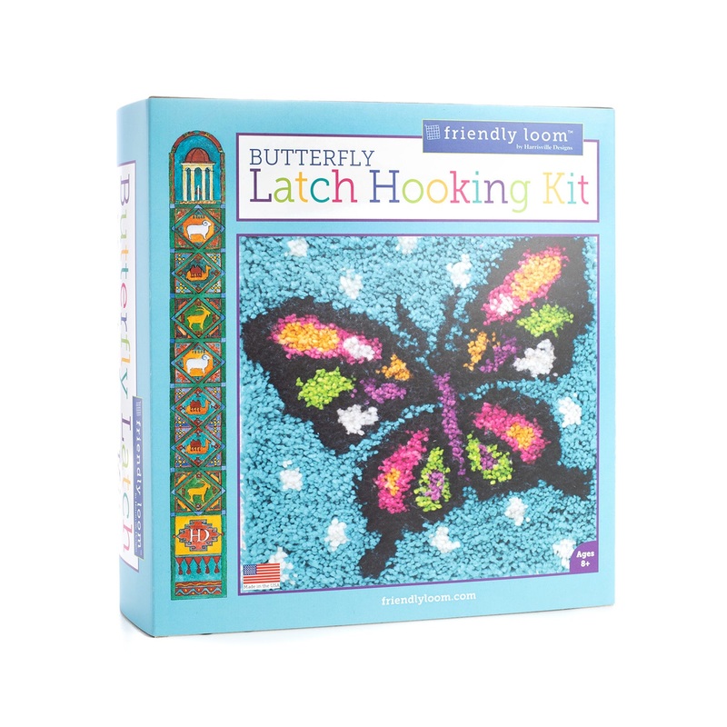 Butterfly Latch Hooking Kit F614
