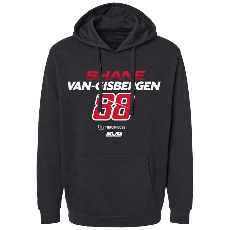 Shane van Gisbergen 2025 Name & Number #88 Hoodie Outerwear Sweatshirt Black M