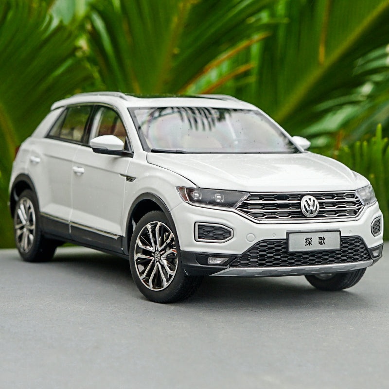 1:18 Dealer Edition Volkswagen VW T-ROC TROC 280STI 2018 Metal Diecast Car Model with small gift White