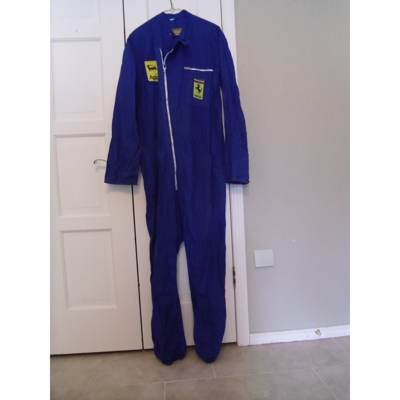 Ferrari F1 Team Mechanic’s / Pit Crew Overalls (1974-1995)(241)