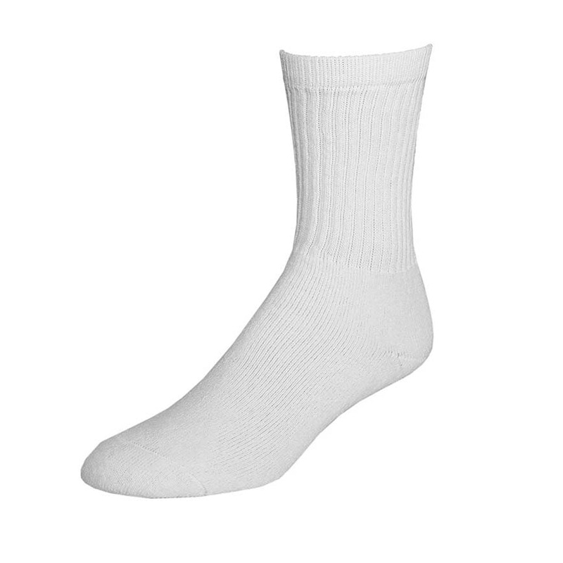 Women’s Crew Socks 631 Pack of 3 Pairs White