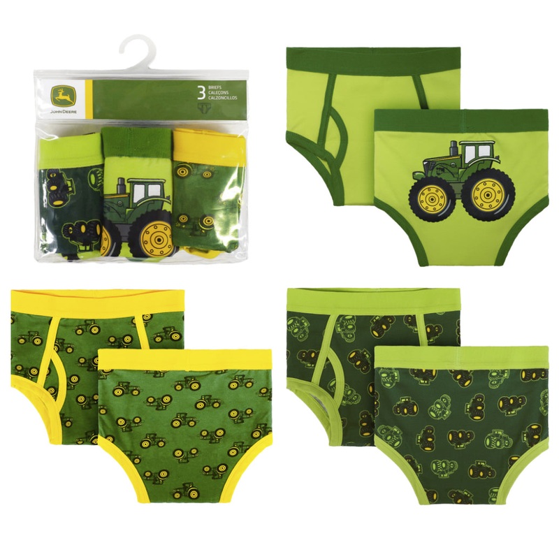 Boys’ 3-Pack Tractor Briefs J4U152G 2/3 (Toddler)