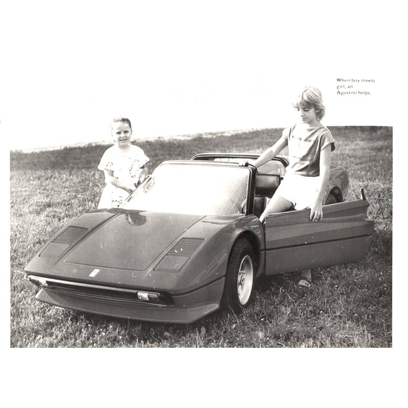Ferrari 308 GTS Ride-on Agostini Scale Car – 2 Photo set