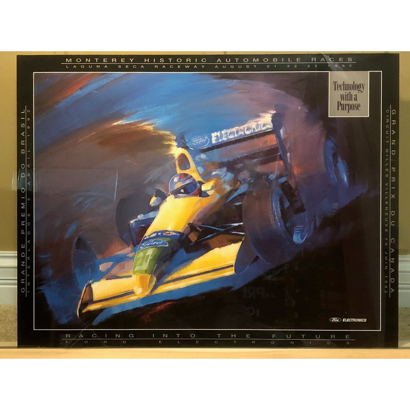Fi Grand Prix Canada & Brasil + Monterey Historic Races Poster by Ford