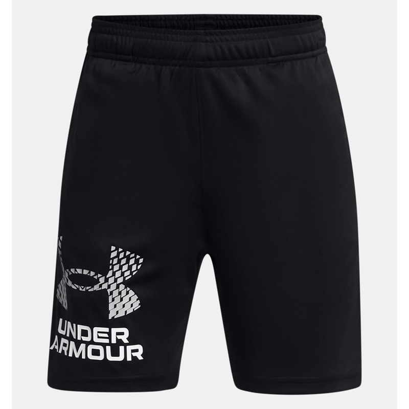 Boys’ UA Tech Logo Shorts 1383333 Black YXS