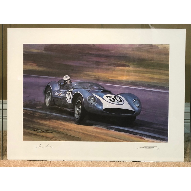 Scarab & Augie Pabst Print by Michael Turner – Ltd Signed Ed – Also signed by Pabst