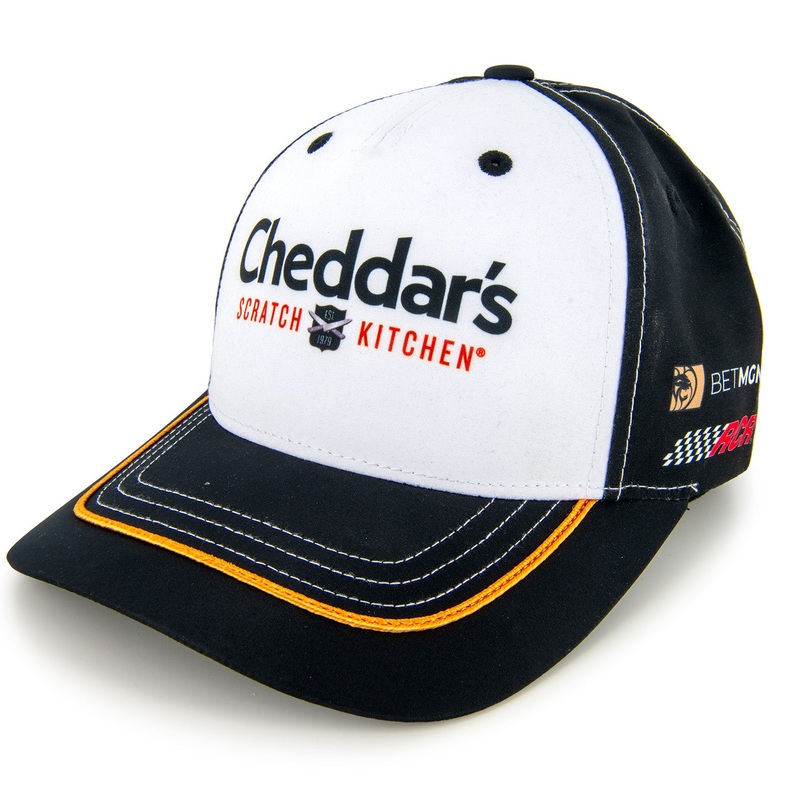 Kyle Busch Cheddar’s Uniform Pit Hat Black/White Adult