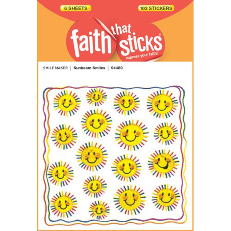Sunbeams Smiles Stickers 94480