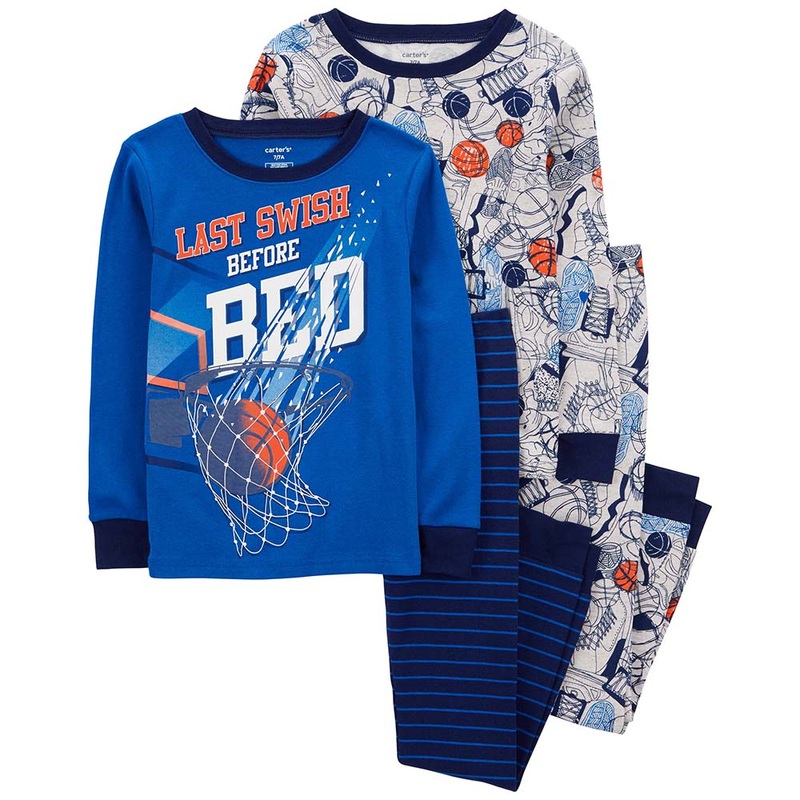 Boys’ 4-Piece Basketball Pajamas 3Q067710 4
