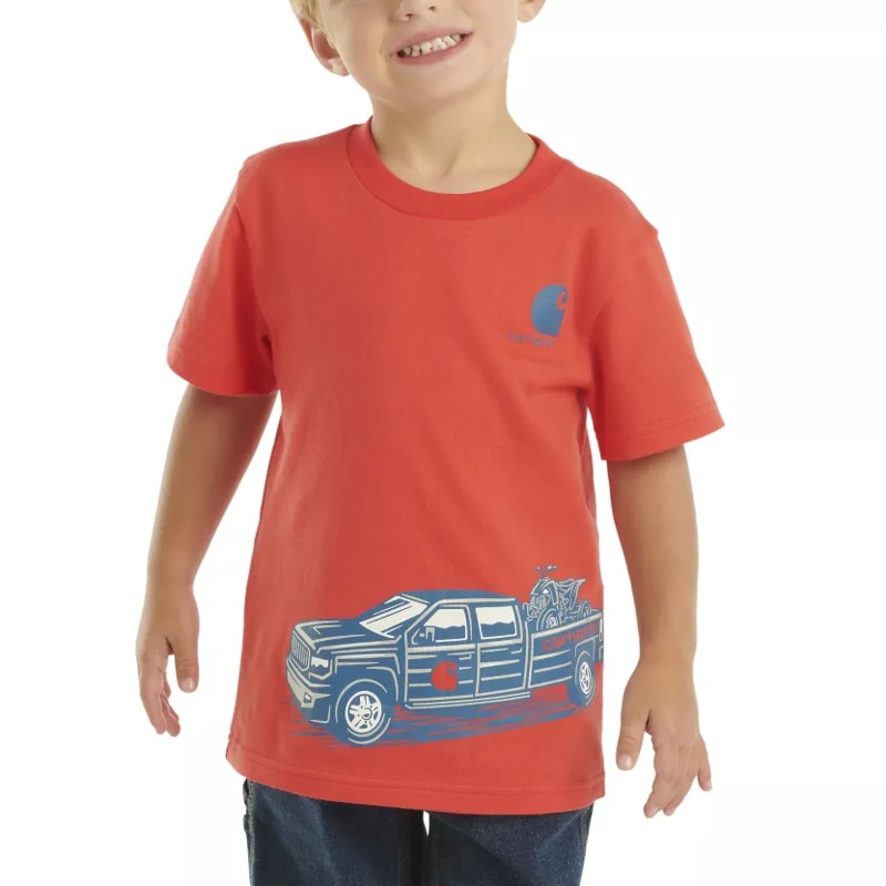 Boys’ Short-Sleeve Truck Wrap T-Shirt CA6511 12 Months