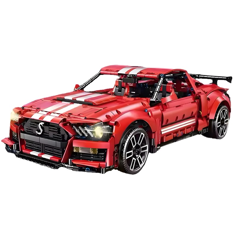 GT500 American Muscle | 2813pcs Non-Remote Controlled Red