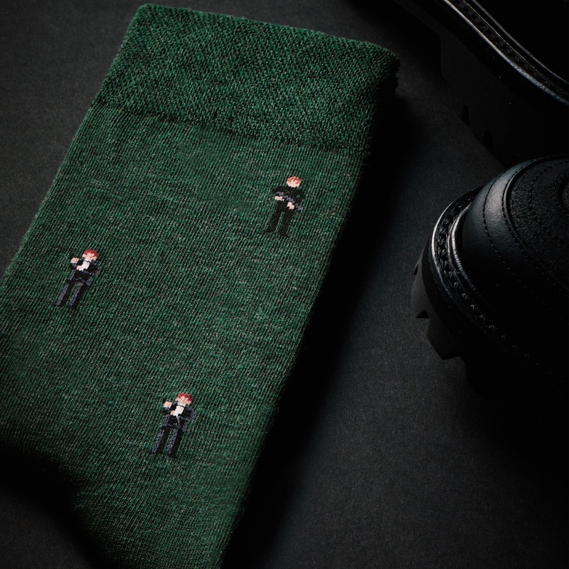 “The Double OO 6 & 7” James Bond Socks – GoldenEye Anniversary Edition – By The London Sock Exchange