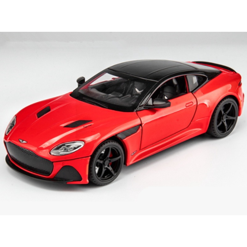 1:24 Aston Martin DBS Superleggera Alloy Car Red