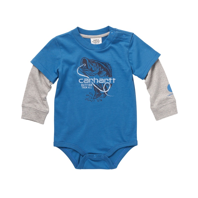 Baby Boy Outdoor Sport Bodysuit CA6209 Vallarta Blue 3MO