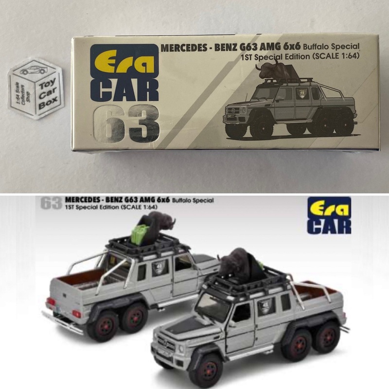 ERA CAR #63 – Mercedes-Benz G63 AMG 6×6 (1:64 – Buffalo Special – Boxed) K00g