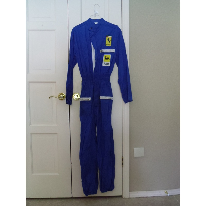 Ferrari F1 Team Mechanic’s / Pit Crew Overalls (1974-1995)(244)