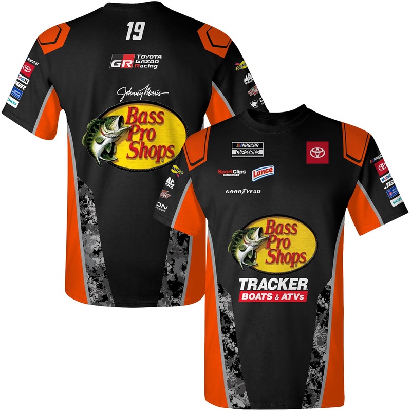 Chase Briscoe 2025 Bass Pro Shops Sublimated Uniform Pit Crew T-Shirt Preorder – Currently Projected October L