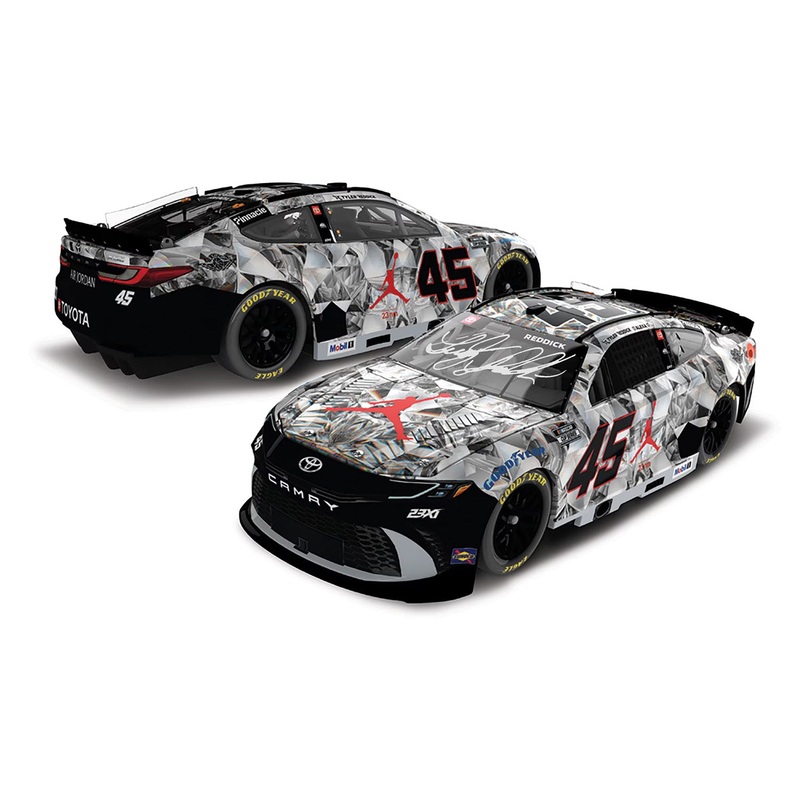 Tyler Reddick Autographed Jordan Brand Crystal 1:24 Standard 2025 Diecast Car Preorder – Currently Projected February
