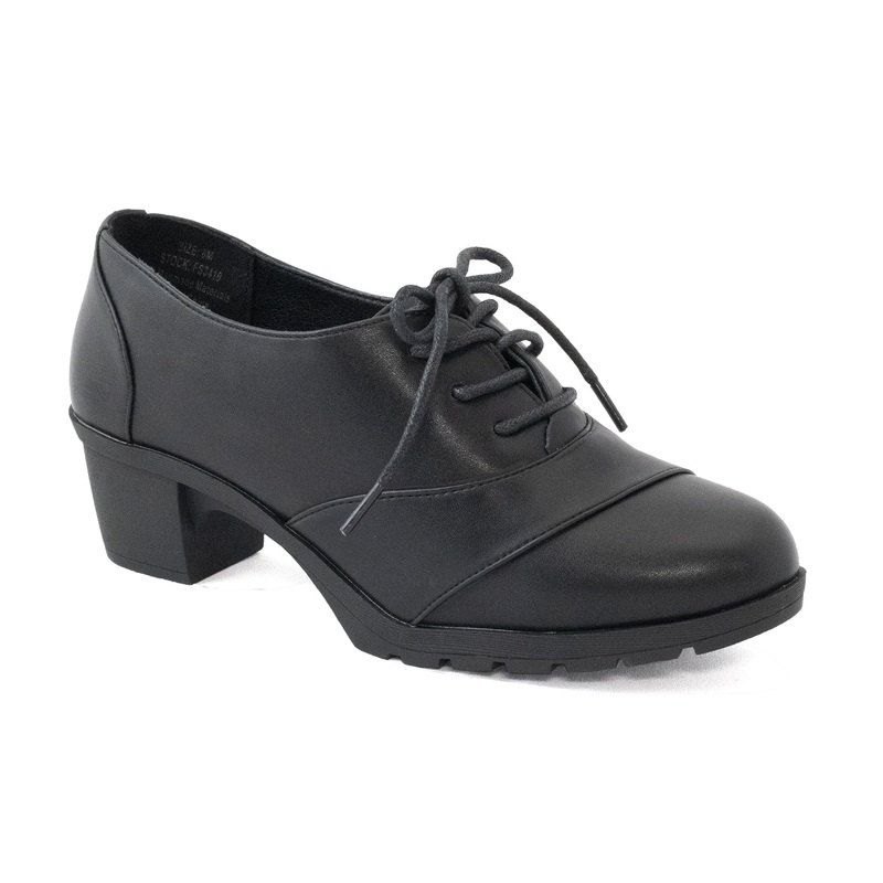 Women’s Legacy Black Tie Dress Shoe FS3410 5 Medium
