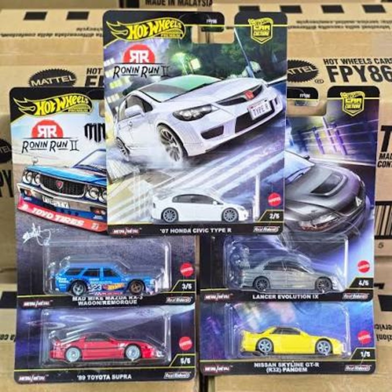 **Limit 1** Hot Wheels 1:64 Premium Car Culture 2025 M Assortment  Ronin Run *SEALED CASE* BATCH 1, MORE COMING*