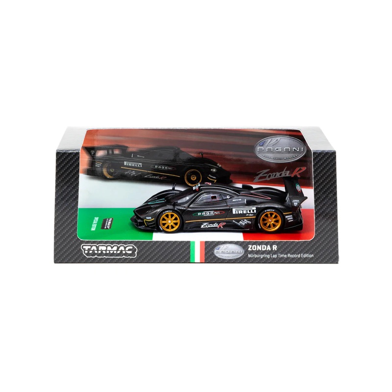 Tarmac Works 1:64 Pagani Zonda Nrburgring Lap Time Record – Toy Car Salon Special Edition