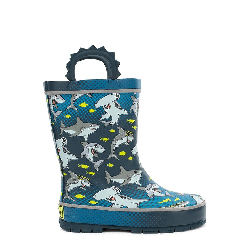 Children’s Chiller Sharks Rain Boot 23108327P Toddler’s 5