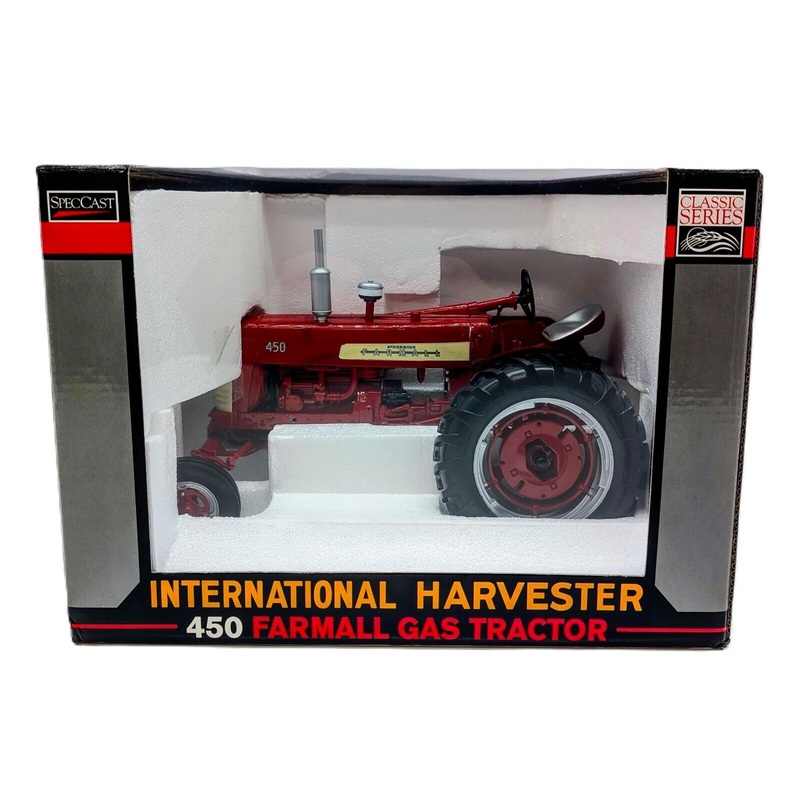 1/16 International Harvester Farmall 450 Gas Tractor With Wide Front