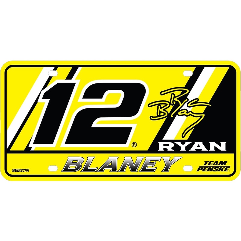 Ryan Blaney 2025 Metal #12 Automobile License Plate Tag