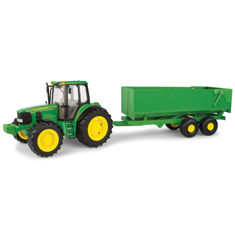 Big Farm John Deere Tractor and Wagon 1:16 scale 46077