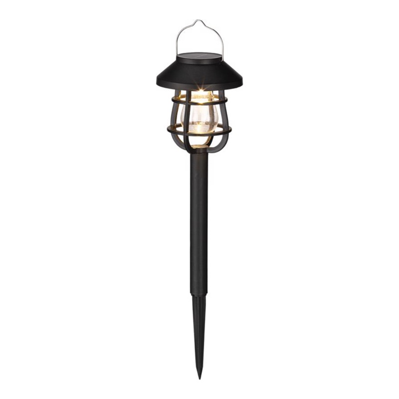 Black Solar Powered 0.06 W LED GLE7044