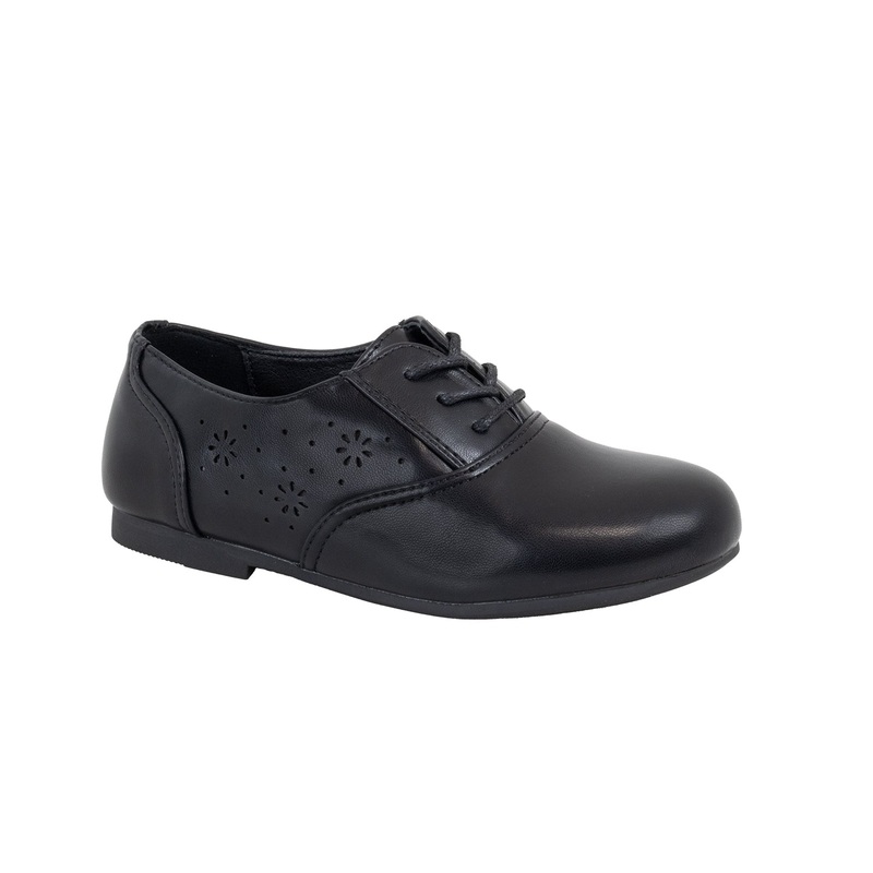 Girls’ Daisy Dream Black Tie Shoe FS5700 Children’s 11