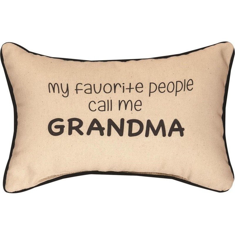 My Favorite People Call Me Accent Pillow SWPCG Grandma