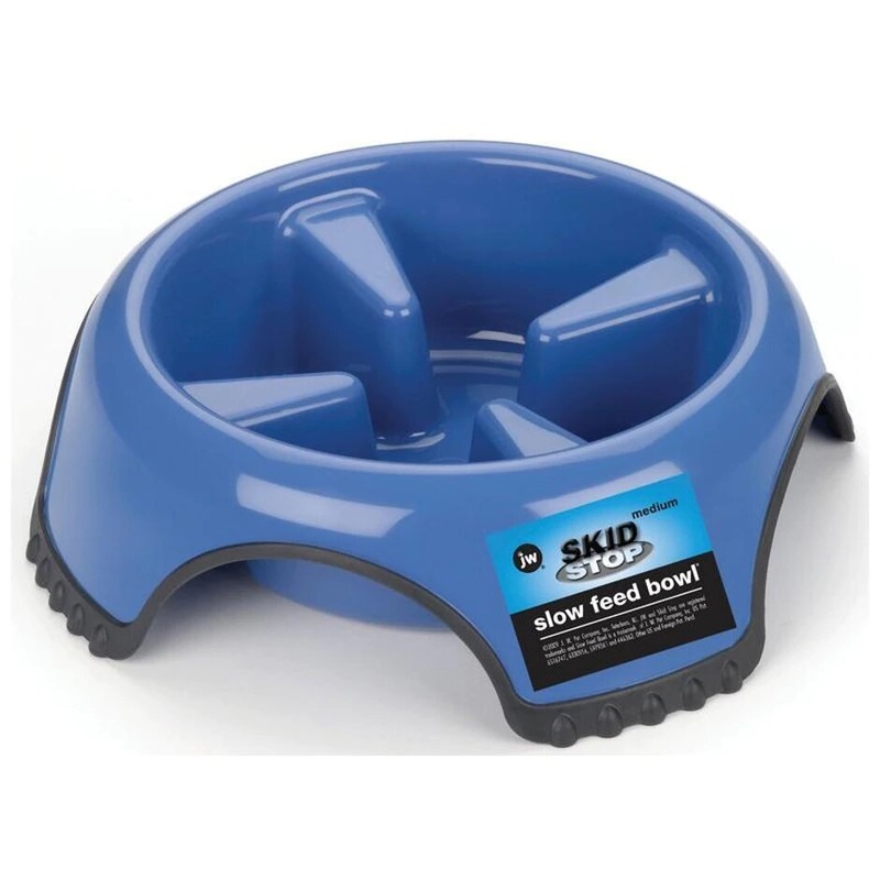 Skidstop Slow Feed Pet Bowl 6324 Medium