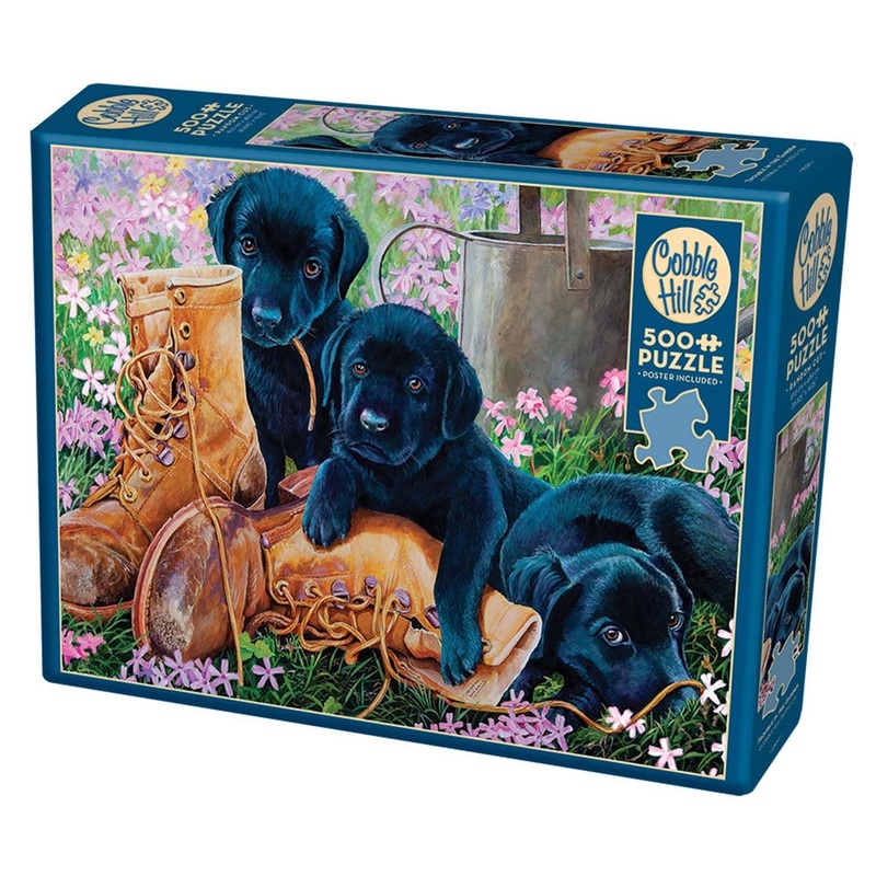 Trouble in the Garden – 500pc Jigsaw Puzzle 85017