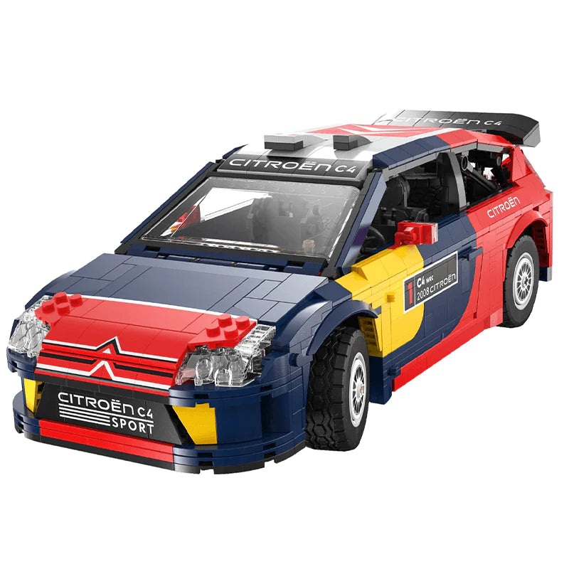 Remote Controlled 2008 Citron C4 WRC | 1568pcs Non-Remote Controlled