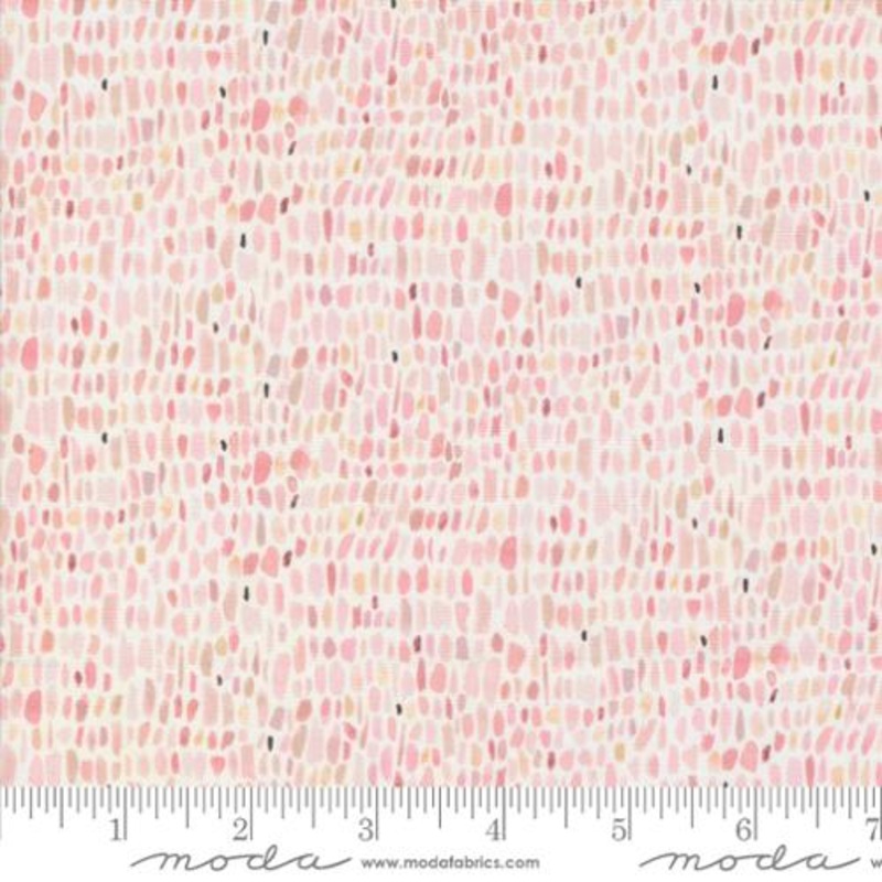 Blooming Lovely Collection Palette Watercolor Cotton Fabric 16977 Pink