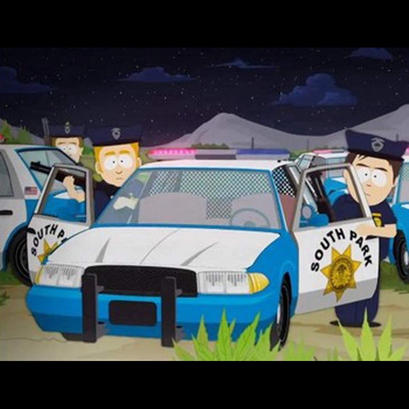 Greenlight 1:64 Hollywood Series 44 South Park TV Series – 1999 Ford Crown Victoria “South Park Police” Preorder – November