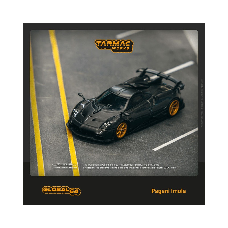 Tarmac Works 1:64 Pagani Imola  Grigio Knockhill  Global64