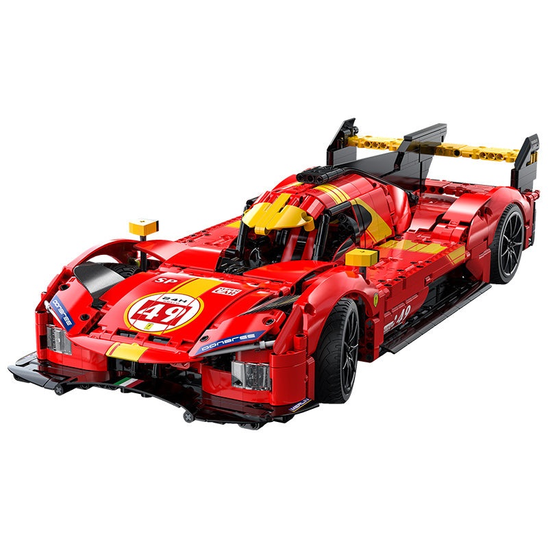 499P Le Mans Hypercar | 1518pcs Non-Remote Controlled