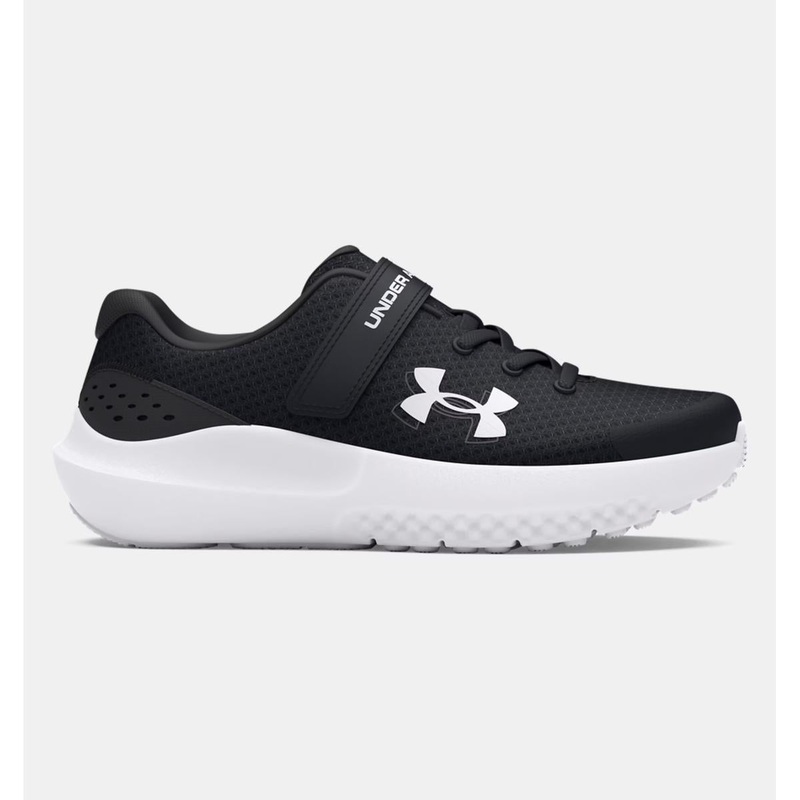 Boys’ Pre-School Surge 4 Running Shoes 3027104 Black & White Children’s 10.5