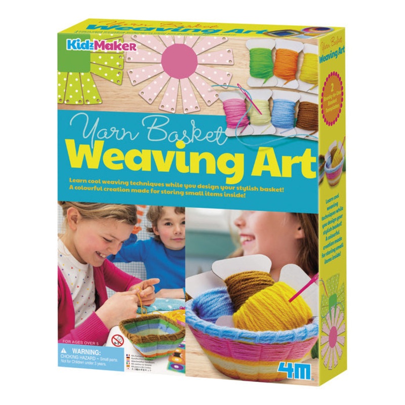 Yarn Basket Weaving Art 3340