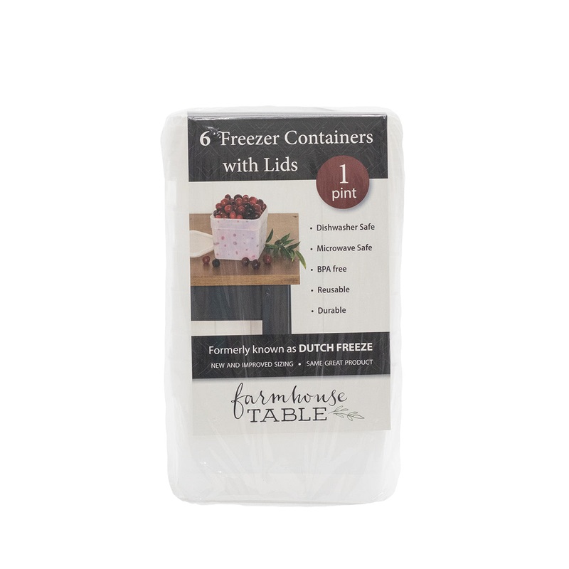 Pint Size Freezer Boxes 6 Pack FT4300 1 PT