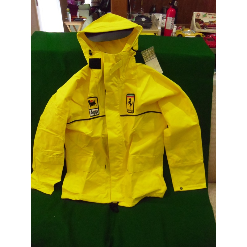 Ferrari F1 Team Agip Rain Suit Set (Coat & Pants) by Rukka of Finland