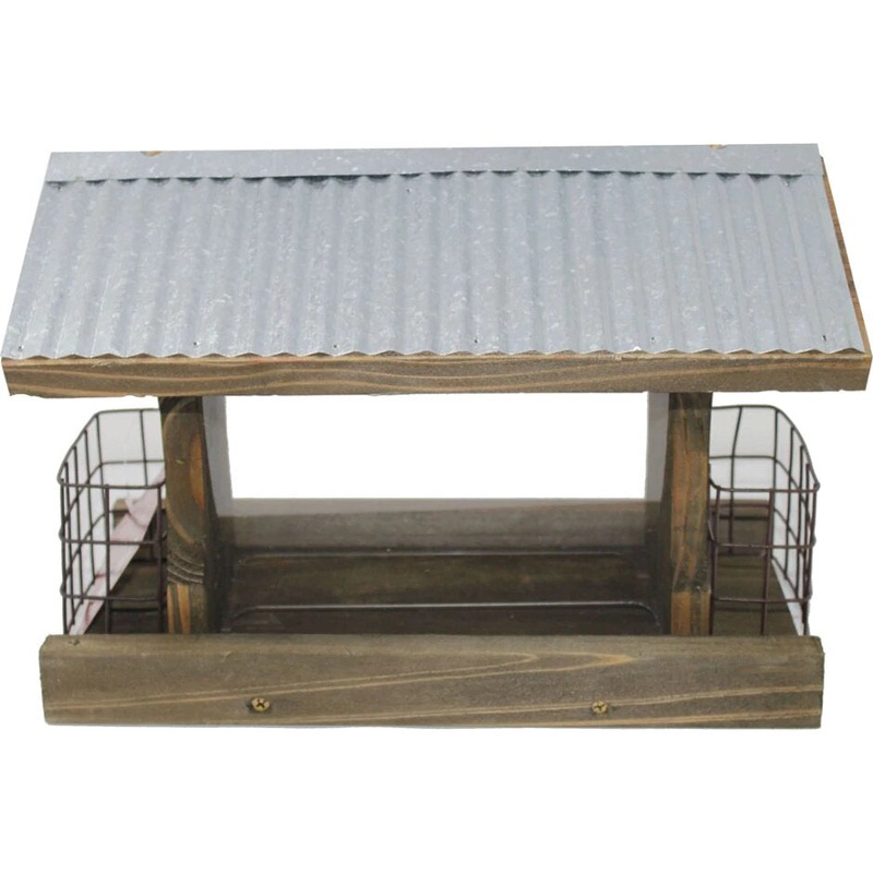 Rustic Farmhouse Ranch Feeder with Suet Cake 28709