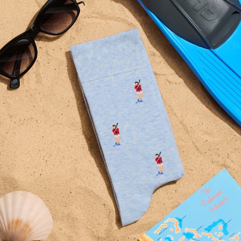 “The Blue Thunderball” James Bond Socks – Thunderball Anniversary Edition – By The London Sock Exchange
