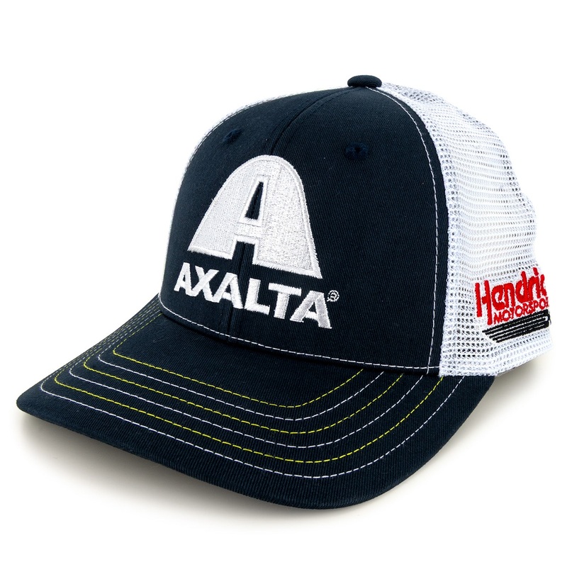 William Byron 2025 Axalta Sponsor Mesh Hat Blue/White – Save $8.00 Adult