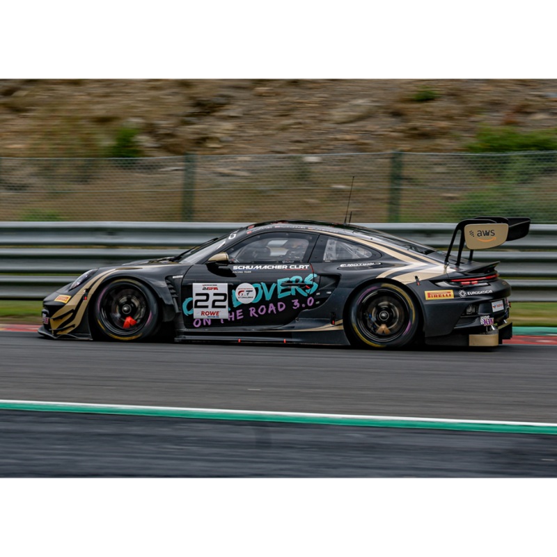 Spark Models Porsche 911 GT3 R (992) No.22 Schumacher CLRT – 24H Spa 2025 – A. Gven – L. Heinrich – K. Bachler 1/43 Scale Model